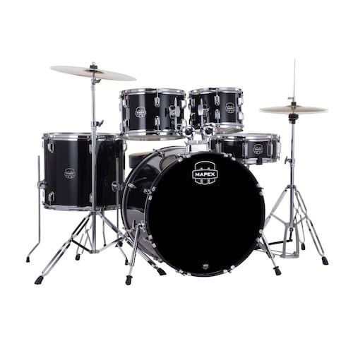 Batería de 5 pzs Serie COMET Color Dark Black CM5294FTC-DK-SC MAPEX 