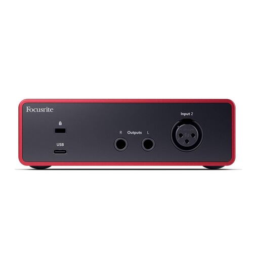 Interfaz de Audio 2x2 SCARLETT SOLO 4G FOCUSRITE 