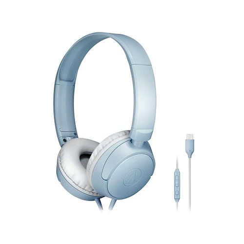 Audífonos On-Ear con Conector USB-C ATH-S120C-GY AUDIO TECHNICA 
