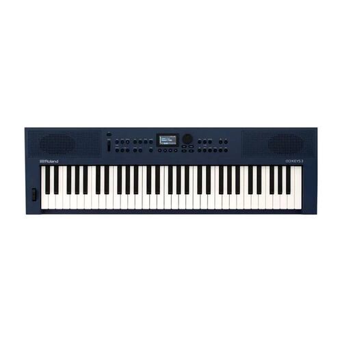 Teclado Portátil de 61 Teclas Midnight Blue GOKEYS3-MU ROLAND 
