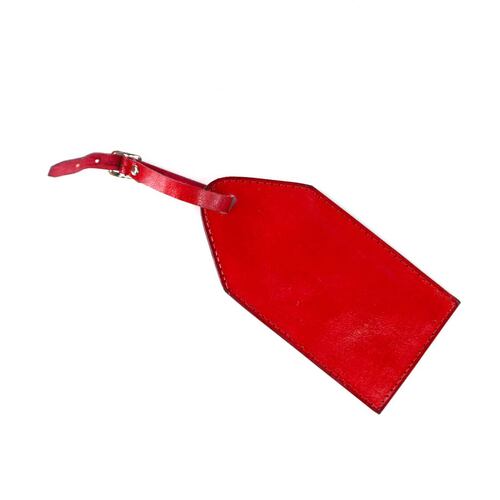 Accesorio Identificador De Maleta Piel Rojo Miguel Petacas  