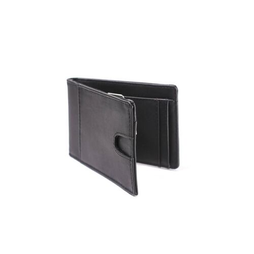 Cartera Clip Especial Negra Miguel Petacas  