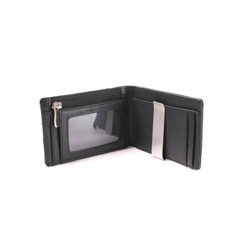 Cartera Clip Especial Negra Miguel Petacas  
