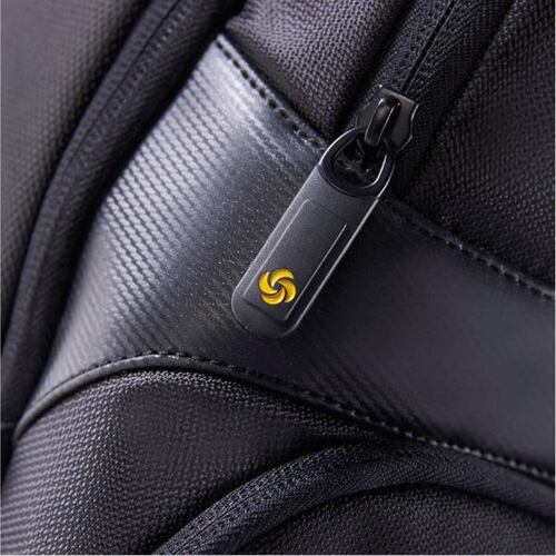 Mochila Samsonite Ikonn Iii Marca Samsonite De Micro Nylon Color Negro  