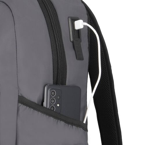 Mochila Samsonite Acceleration Bravo Gris  
