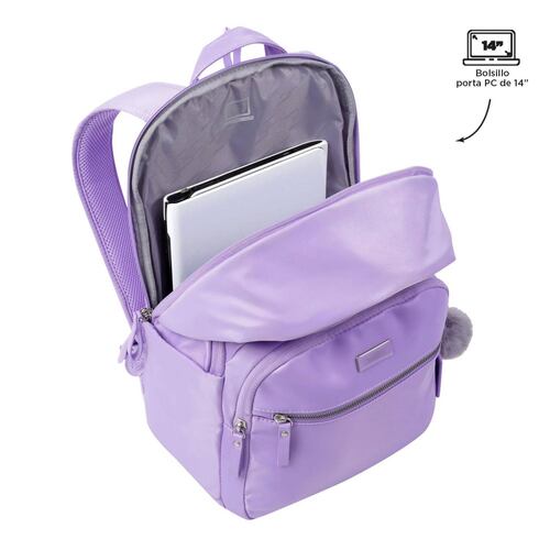 MOCHILATOTTO ADELAIDE 3 23100-M1Q MORADA 