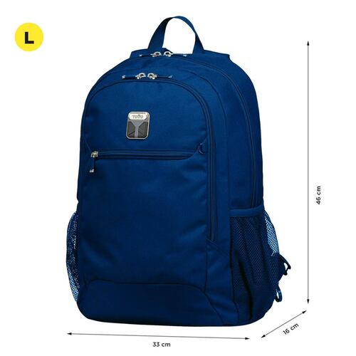 MOCHILA TOTTO RIBBONY 23100-Z1V AZUL 