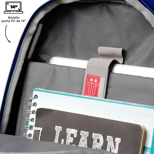 MOCHILA TOTTO RIBBONY 23100-Z1V AZUL 