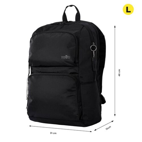 MOCHILA TOTTO CLOUD 23200-N01 NEGRO 