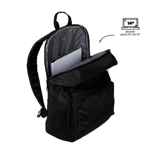 MOCHILA TOTTO CLOUD 23200-N01 NEGRO 