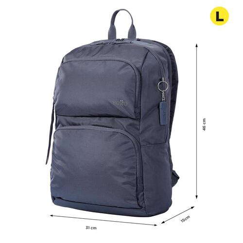 MOCHILA TOTTO CLOUD 23200-G1F GRIS 