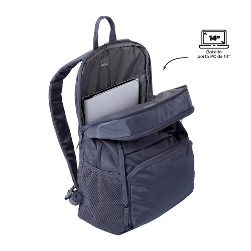 MOCHILA TOTTO CLOUD 23200-G1F GRIS 