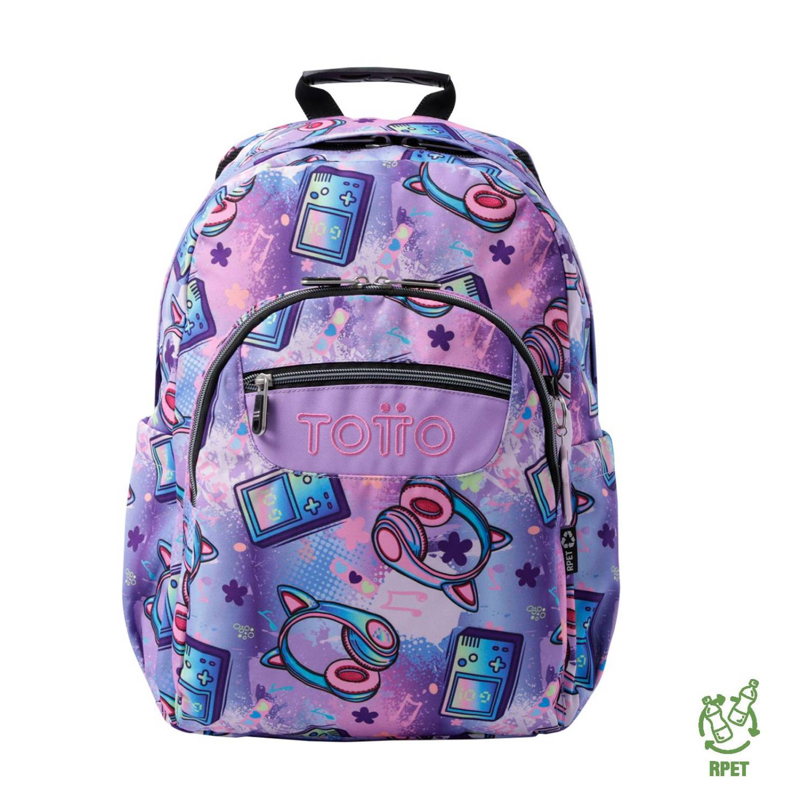 Mochila Totto Acuarela 24160 4Qh Morado