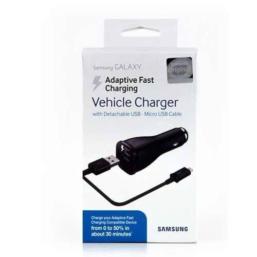 Cargador de Auto SAMSUNG AFC Micro USB 2A Universal Plug in BLISTER 