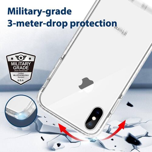 Funda ESR Air Guard para iPhone Xs MAX Transparente Blanco 