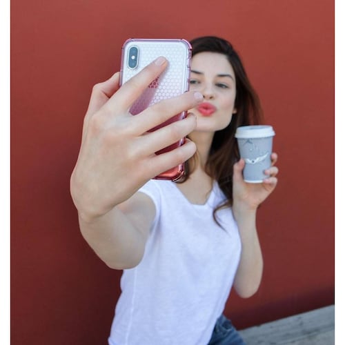 Funda Ballistic Jewel para iPhone XR Rose Gold 