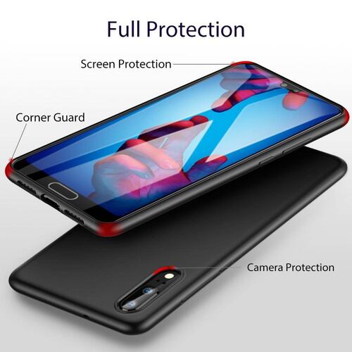 Funda ESR Liquid Shield para Huawei P20 Negra 