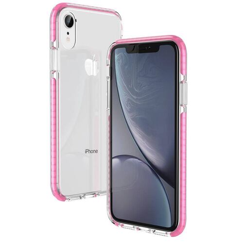 Funda ESR Air Guard para iPhone XR Transparente Rosa 