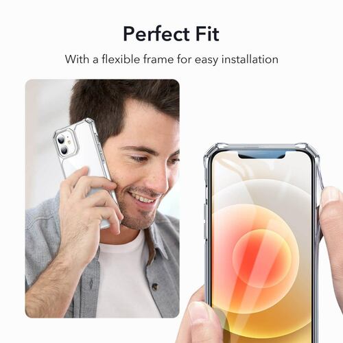 Funda ESR Air Armor para iPhone 12 MINI Transparente 