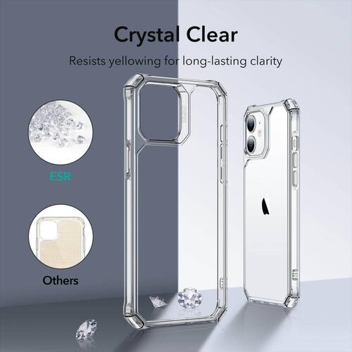 Funda ESR Air Armor para iPhone 12 MINI Transparente 