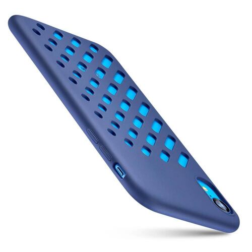 Funda ESR Yippee Crocs para iPhone XR Azul 