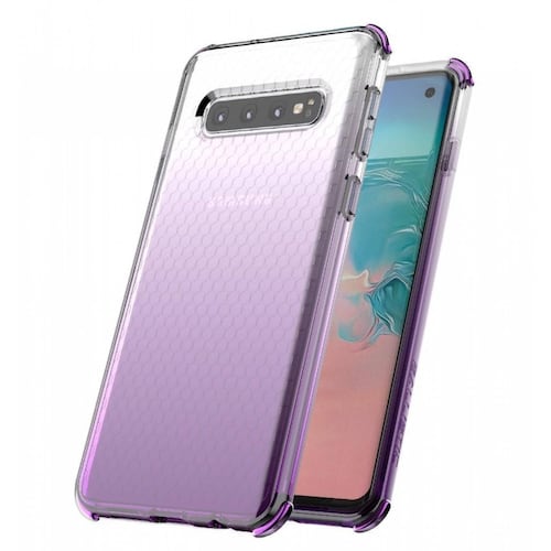 . Funda BALLISTIC Jewel Spark para Samsung S10 - Tra Violeta protector uso rudo 