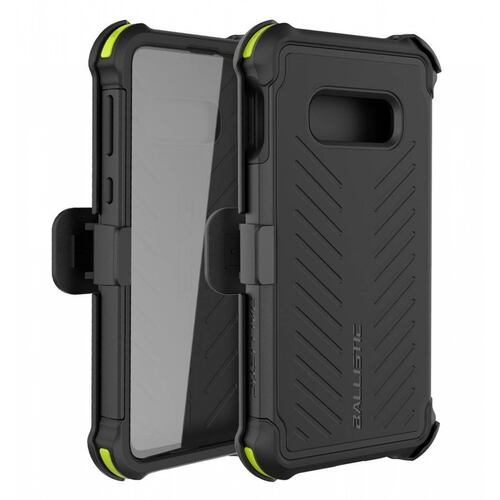 . Funda Ballistic TJ Maxx Though Jacket para Samsung S10 - Negra con clip 