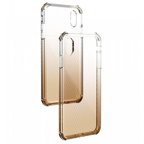 Funda BALLISTIC Jewel para iPhone XR Oro Tra protector uso rudo 