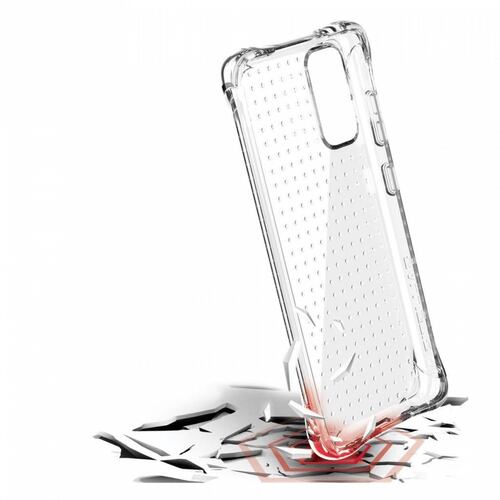 . Funda BALLISTIC Jewel para Samsung S20 PLUS - Transp protector uso rudo 