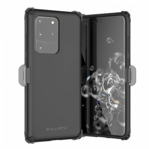 . Funda BALLISTIC Urbanite Maxx para Samsung S20 ULTRA Negro protector uso rudo con clip 