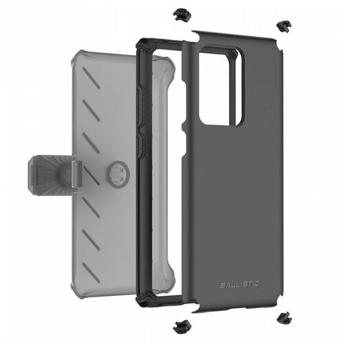 . Funda BALLISTIC Urbanite Maxx para Samsung S20 ULTRA Negro protector uso rudo con clip 
