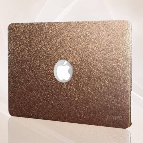 Funda IBENZER Silk MacBook AIR 13 (A1466 y A1369) CAFE Brillos 