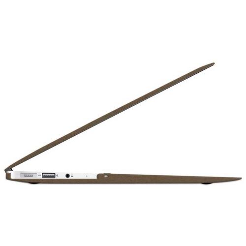 Funda IBENZER Silk MacBook AIR 13 (A1466 y A1369) CAFE Brillos 