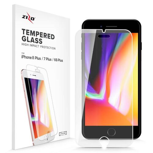 Mica Vidrio ZIZO para iPhone 8 PLUS 7 PLUS de pantalla 