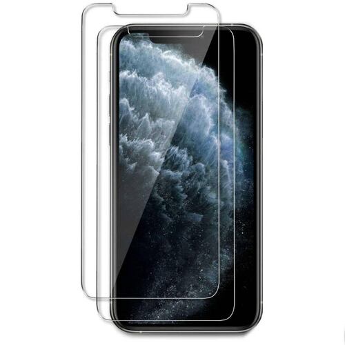 Mica Vidrio ARQ1 2 piezas para iPhone 11 e iPhone XR Protectora de pantalla 