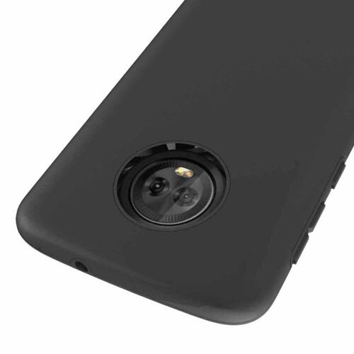 . Funda ZIZO ZV Sleek para Motorola MOTO G6 TPU Delgada Negro 
