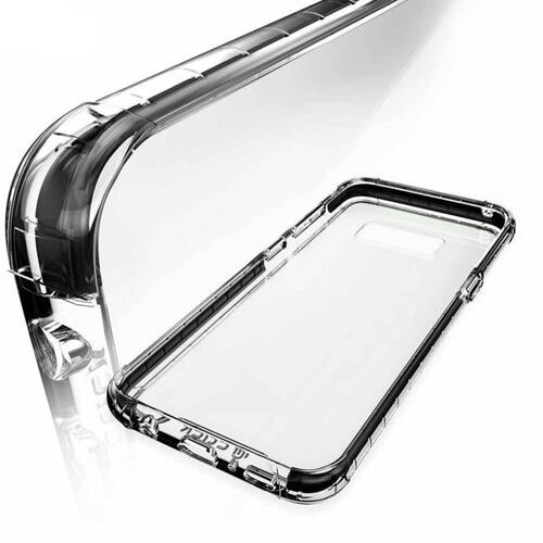 . Funda ZIZO Surge para Samsung S8 PLUS TPU Transparente Negro 