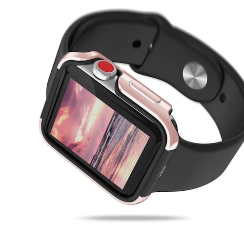 . Funda ZIZO bumper Apple Watch 42mm - Rosa Negro 