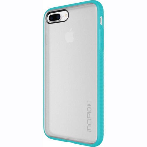 Funda INCIPIO Octane para iPhone 8 PLUS y 7 PLUS Transparente Turquesa 