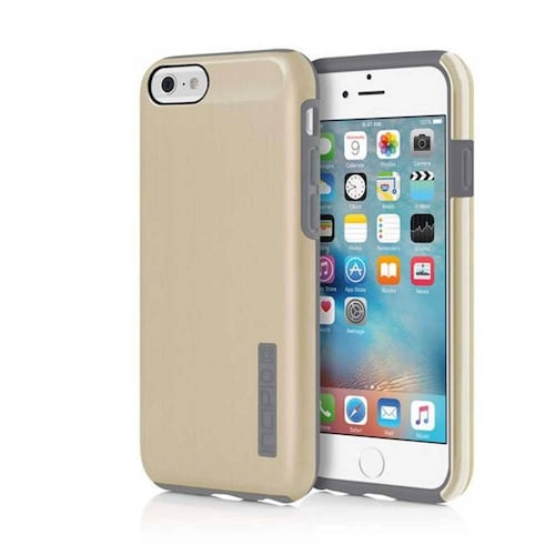 Funda INCIPIO DualPro Shine para iPhone 6 y 6s Champagne 