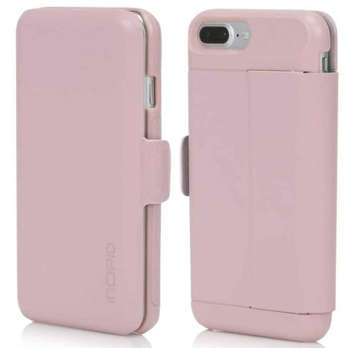 Funda INCIPIO Wallet Folio para iPhone 7 PLUS 8 PLUS Rosa 