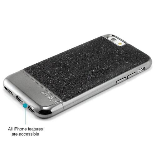 Funda PRODIGEE Sparkle para iPhone 6 y 6s Negra 