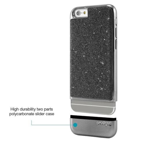 Funda PRODIGEE Sparkle para iPhone 6 y 6s Negra 