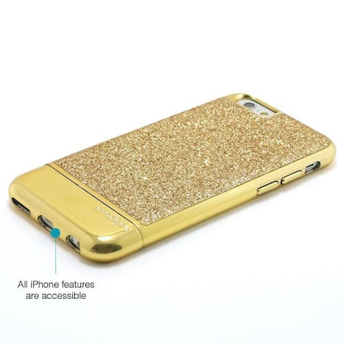 Funda PRODIGEE Sparkle Fusion para iPhone 6 y 6s Oro 