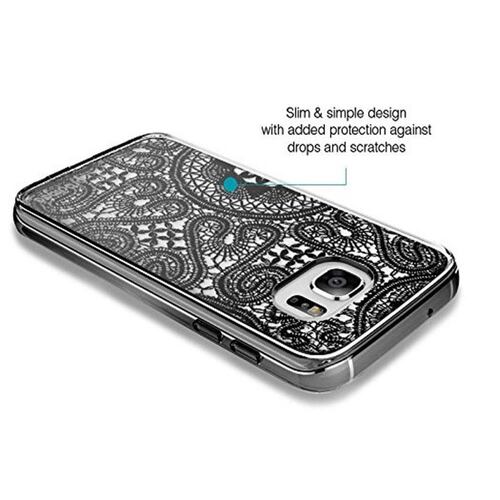 Funda PRODIGEE Lace para Samsung S7 Negra 