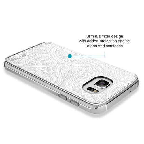 Funda PRODIGEE Lace para Samsung S7 Blanca 