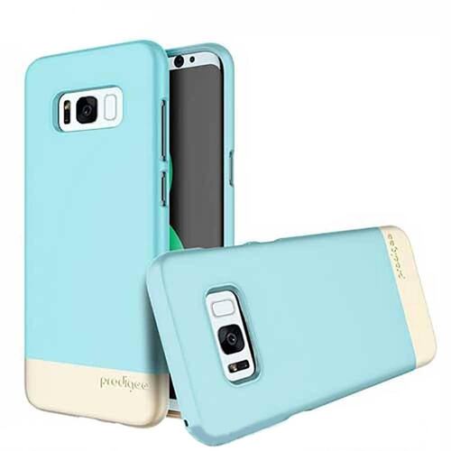 Funda PRODIGEE Accent para Samsung S8 Aqua Dorado 
