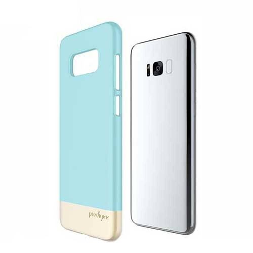 Funda PRODIGEE Accent para Samsung S8 Aqua Dorado 