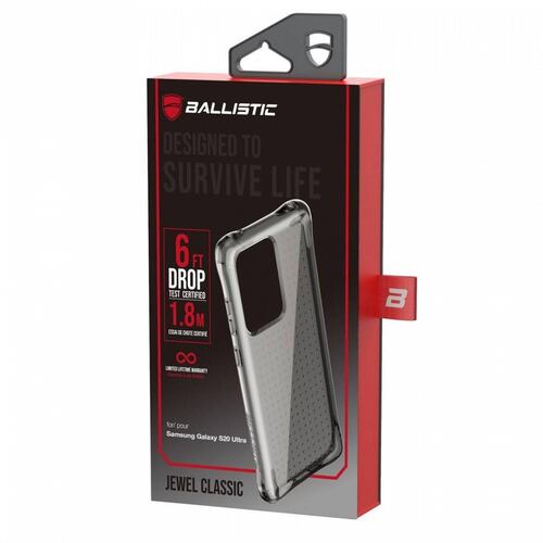 . Funda BALLISTIC Jewel para Samsung S20 ULTRA - Humo protector uso rudo 