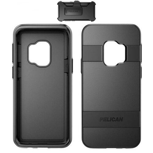 Funda PELICAN Voyager para Samsung S9 PLUS Negro uso rudo con clip 